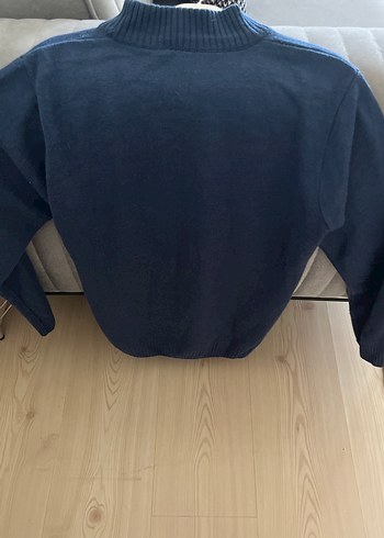 Kadın Lacivert Basic Triko Kazak - Görsel 2