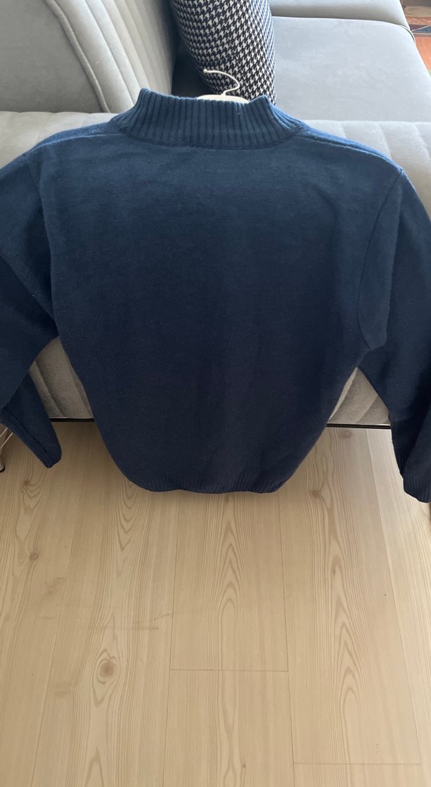 Kadın Lacivert Basic Triko Kazak - Görsel 2