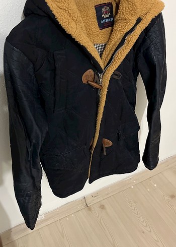 Kahverengi Kadın Süet Kürklü Ceket - Görsel 2