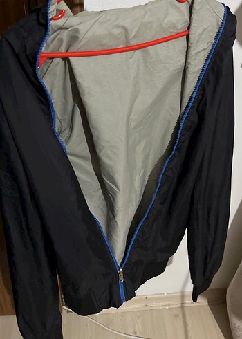 Nike Siyah Fermuarlı Erkek Yağmurluk - Görsel 3