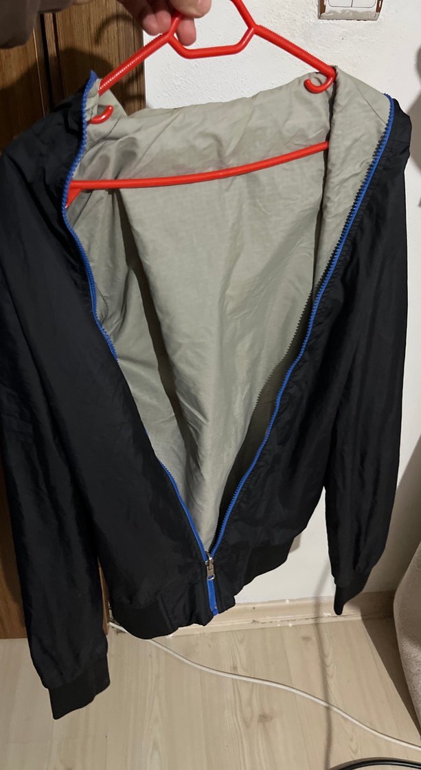 Nike Siyah Fermuarlı Erkek Yağmurluk - Görsel 3