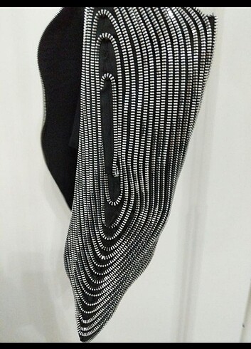 Twist Tasarım Fermuar Yelek