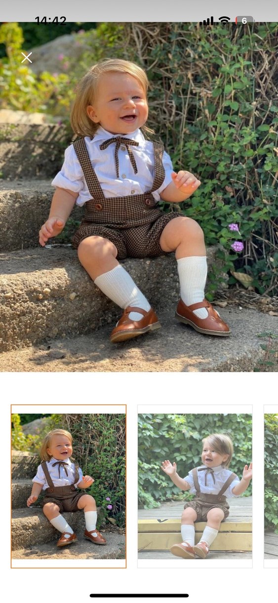 Bohemiankids Bebek Erkek Vintage Slopet Takım - Görsel 3