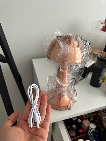 Madame Coco Mantar led abajur rose gold