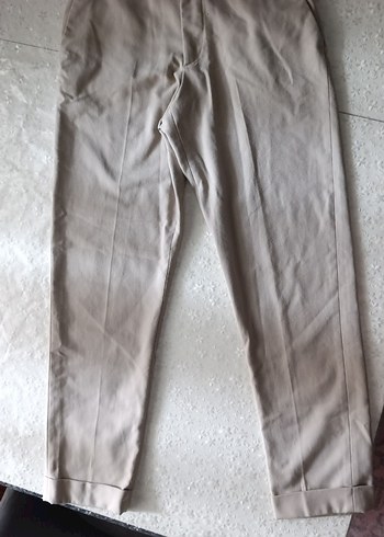 Zara Bej Keten Erkek Pantolon