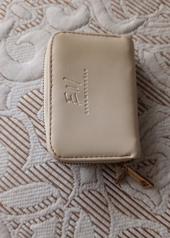 bej Deri Fermuarlı Kadın Cüzdan - Görsel 4