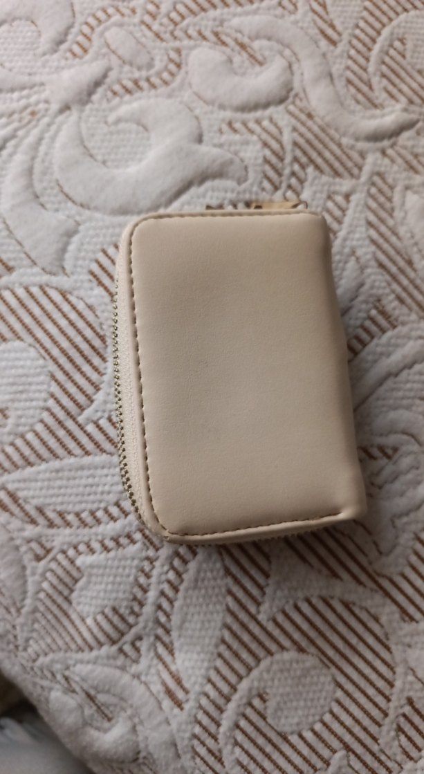bej Deri Fermuarlı Kadın Cüzdan - Görsel 3