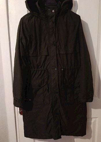 Hakkı Düğmeli Midi Kadın Ceket - Görsel 6