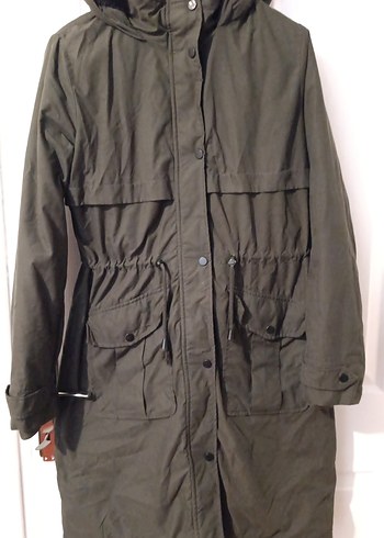 Hakkı Düğmeli Midi Kadın Ceket - Görsel 2