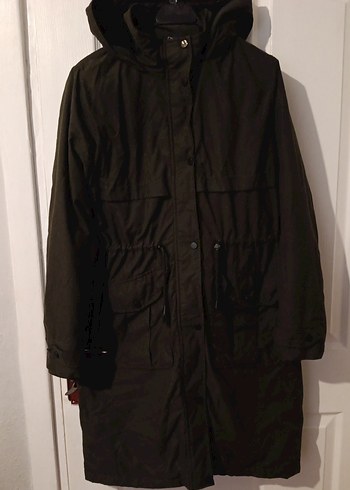 Hakkı Düğmeli Midi Kadın Ceket - Görsel 7