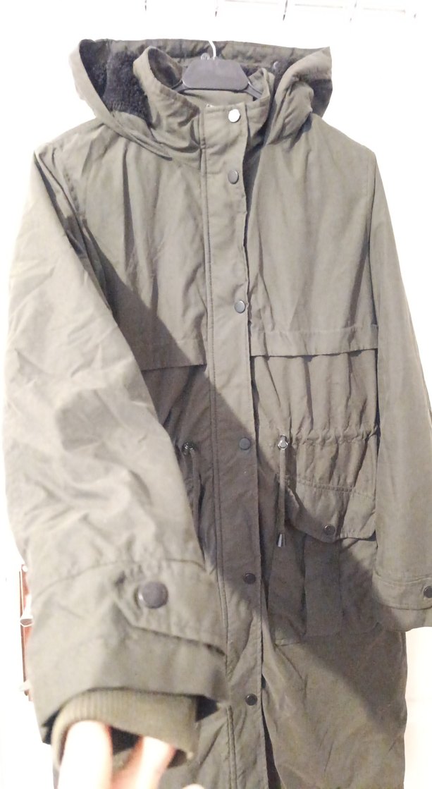 Hakkı Düğmeli Midi Kadın Ceket - Görsel 4