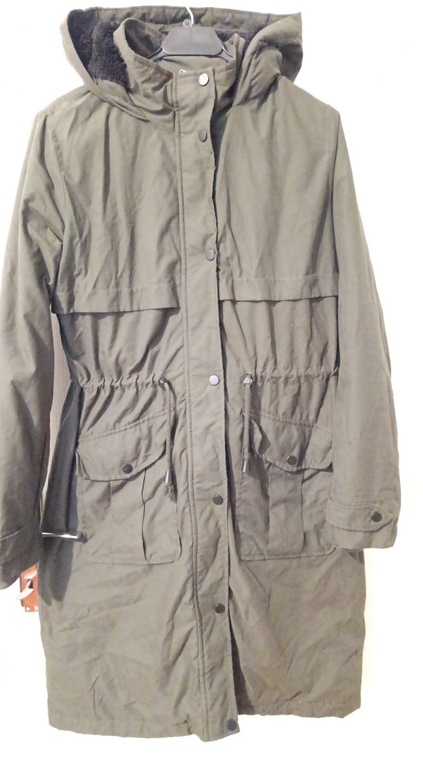 Hakkı Düğmeli Midi Kadın Ceket - Görsel 3