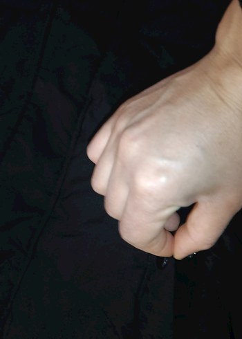 Siyah Kapüşonlu Erkek mont - Görsel 13