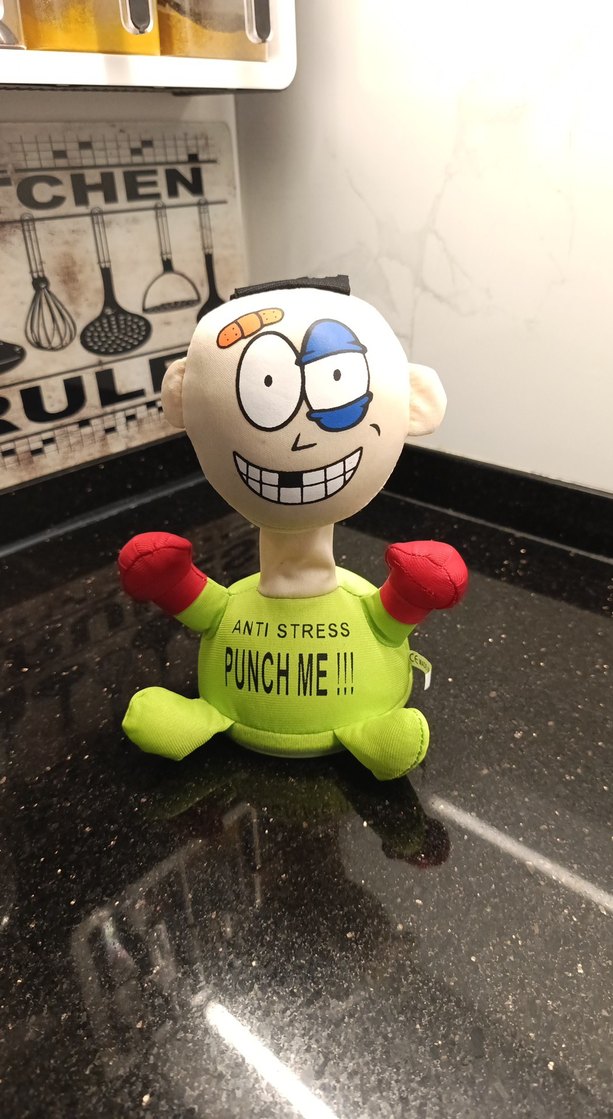 Renkli Anti-Stres Dövme Peluş Oyuncak - Görsel 2