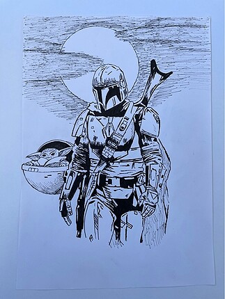 Mandalorian çizim