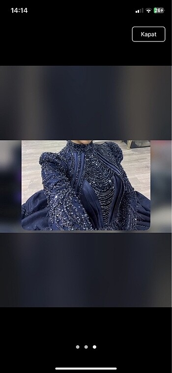 Gelinlik nişan elbisesi - Görsel 3