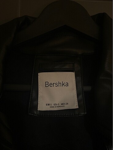 Bershka Deri gömlek
