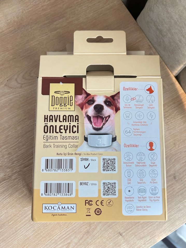 Doggie Premium 7 Seviyeli Havlama Önleyici Tasma - Görsel 3
