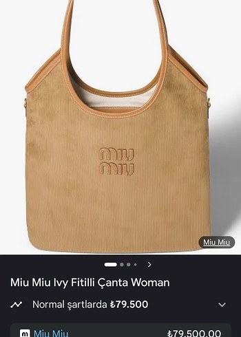 Miu Miu orijinal çanta - Görsel 20