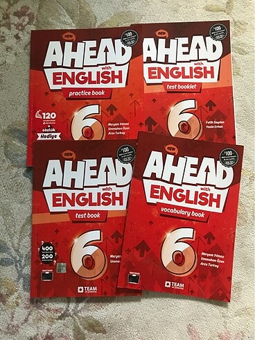 6.sınıf ahead englısh test kitabı
