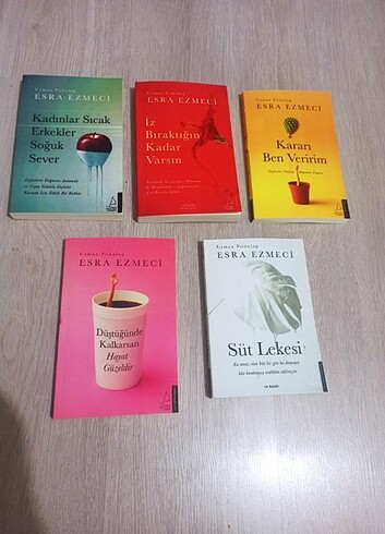 Esra ezmeci 5 kitap