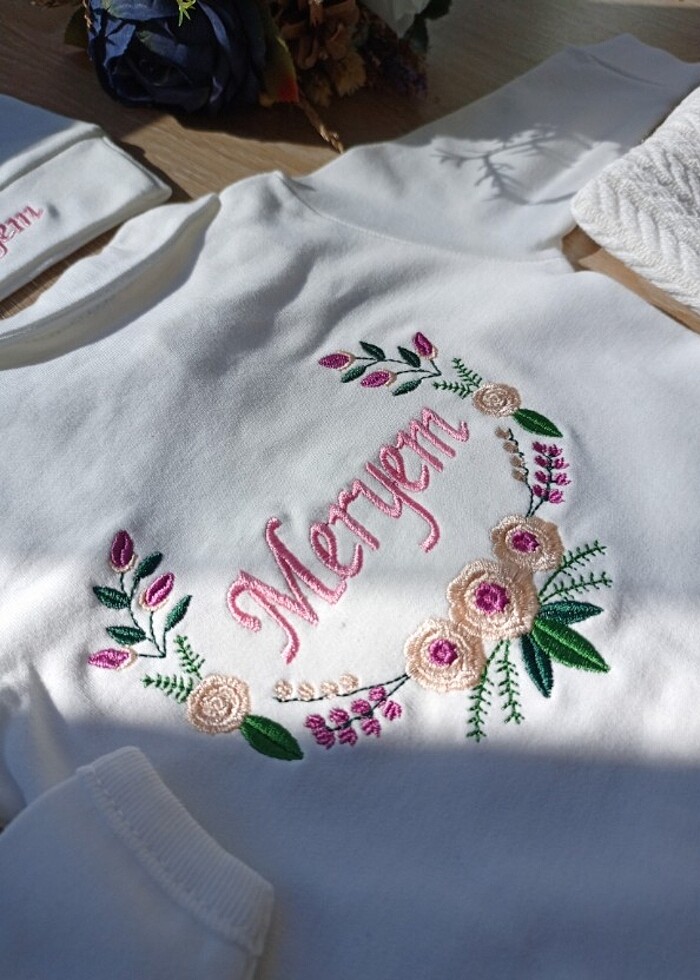 Hastane çıkışı bebek tulum takım - Görsel 2