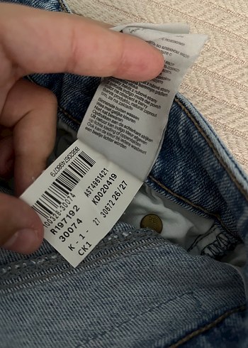 Mavi Jeans Gri Mavi Normal Kesim Kadın Denim Pantolon