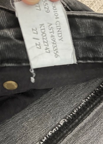 Mavi Jeans Gri Normal Kesim Kadın Denim Pantolon