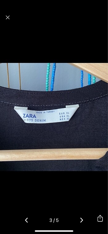 xl Beden Zara Elbise