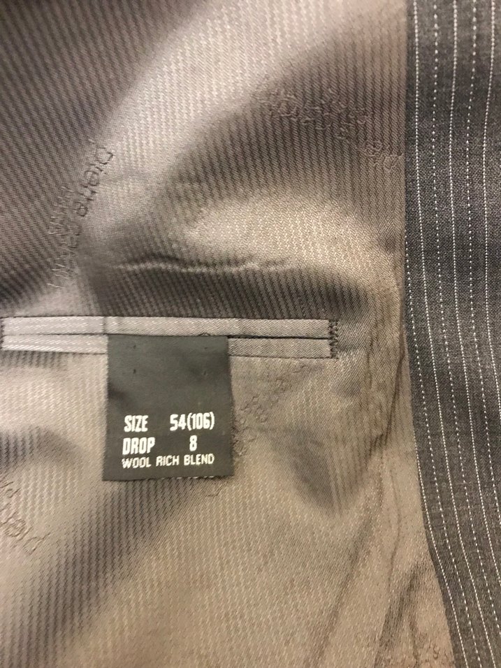 Gri Pierre cardin 54/8 drop takım elbise - Görsel 3