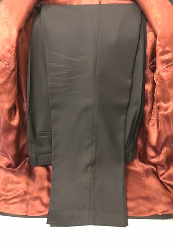 Siyah 54/8 drop Pierre cardin takım elbise - Görsel 5