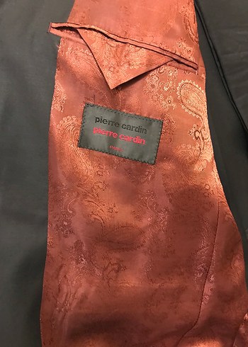 Siyah 54/8 drop Pierre cardin takım elbise - Görsel 6