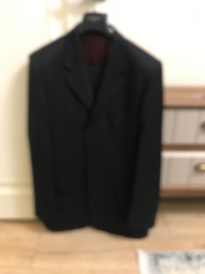 Siyah 54/8 drop Pierre cardin takım elbise - Görsel 3