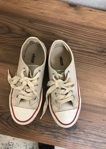 Krem renk vicco spor ayakkabı - Görsel 6