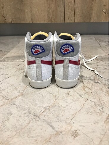 Nike 46 numara yeni Nike blazer beyaz ayakkabı