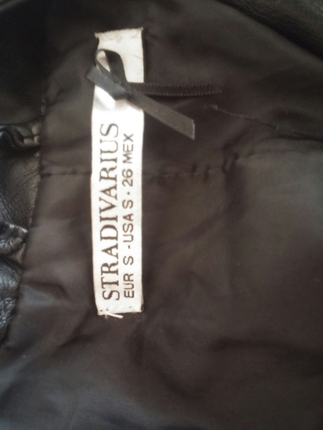 Stradivarius siyah ceket