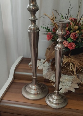 cok eski iki adet Şamdan ağir üründür