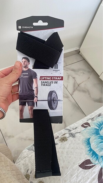 DECATHLON çekme kayışı siyah - Görsel 2