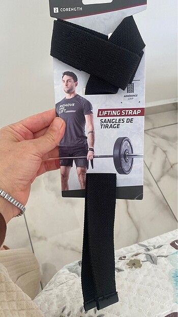 DECATHLON çekme kayışı siyah - Görsel 3