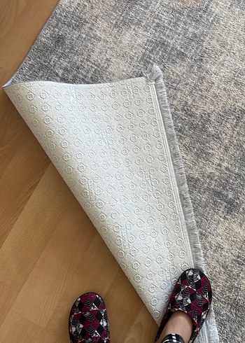 Bohem Gri Desensiz Halı - Görsel 2