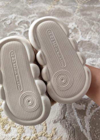 Kız Çocukları İçin Kahverengi Kürklü Sıcak Terlik - Görsel 4