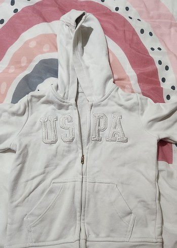 4 Yaş Beden ten rengi Renk Kız Çocuk Taş rengi Fermuarlı Sweatshirt ve Eşofman 4 yaş
