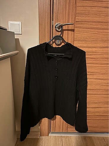 Trendyol siyah oversize kazak