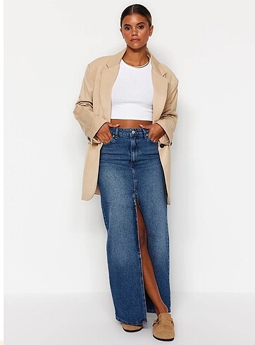 Denim etek