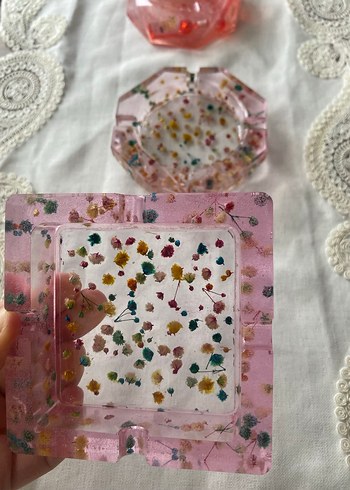 El Emeği Epoksi Reçine Küllük - Görsel 4