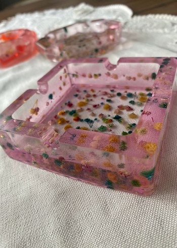 El Emeği Epoksi Reçine Küllük - Görsel 2