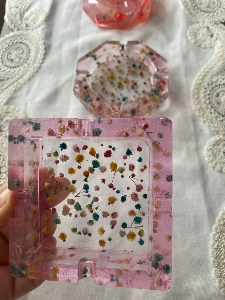 El Emeği Epoksi Reçine Küllük - Görsel 4