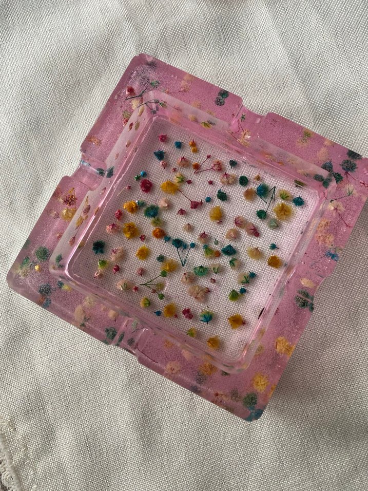 El Emeği Epoksi Reçine Küllük - Görsel 3