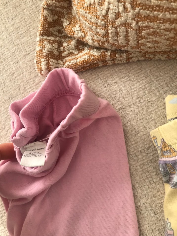 Kızlar İçin Pamuklu Renkli Pijama altları - Görsel 3