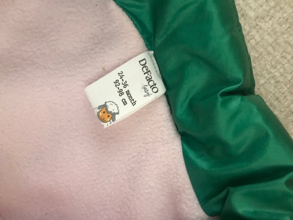 Kız Çocuk Renkli Yelek - Görsel 3